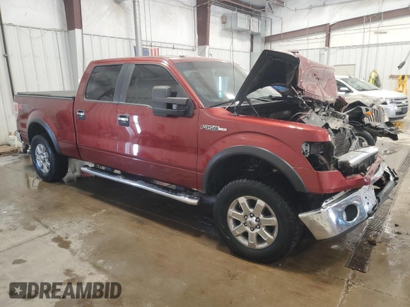 2014 Ford F-150 XL with VIN 1FTFW1EFXEKD54762, listed as a Copart auction lot 56337675 with 244,542 mi miles and Non repairable. Bid and sale history available at DreamBid. Image 4.