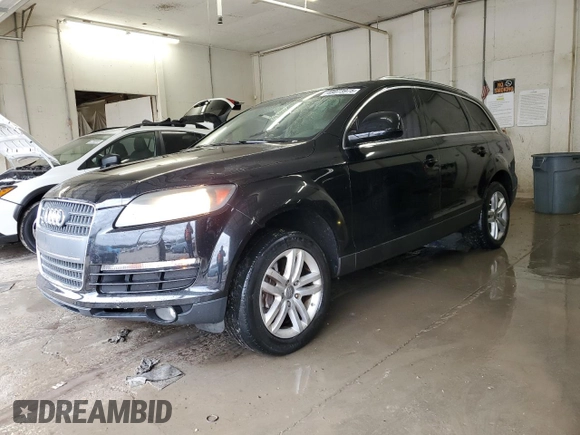 2009 Audi Q7 z VIN WA1AY74L29D016968, wystawiony jako Copart lot #48073975 z przebiegiem 191 194 mil mil oraz Szkoda całkowita • Salvage title. Historia ofert i sprzedaży dostępna na DreamBid. Obrazek 1.