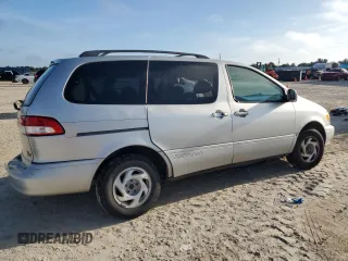 2003 Toyota Sienna LE with VIN 4T3ZF13C83U516107, listed as a Copart auction lot 69766244 with 0 mi miles and Salvage Title. Bid and sale history available at carsss.com. Image 3.