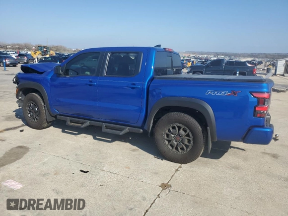 2024 Nissan Frontier Pro-X z VIN 1N6ED1EJ2RN646428, wystawiony jako Copart lot #44304215 z przebiegiem 5 853 mil mil oraz Szkoda całkowita • Salvage title. Historia ofert i sprzedaży dostępna na DreamBid. Obrazek 2.