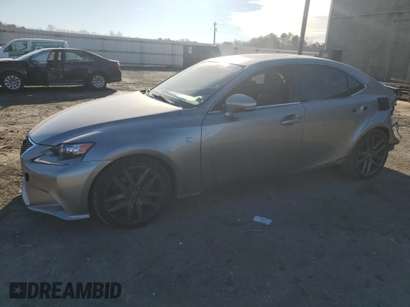 2016 Lexus IS 350 with VIN JTHCE1D26G5012360, listed as a Copart auction lot 43188765 with 54,553 mi miles and Salvage Title. Bid and sale history available at DreamBid. Image 1.