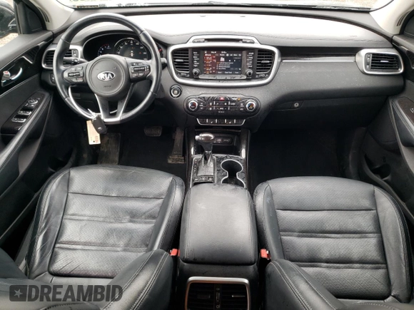 2017 Kia Sorento EX with VIN 5XYPHDA51HG222464, listed as a Copart auction lot 58585465 with 80,401 mi miles and Salvage title. Bid and sale history available at DreamBid. Image 8.