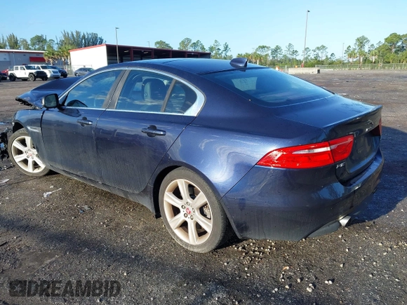2017 Jaguar XE 25t Prestige with VIN SAJAE4BG2HA953713, listed as a IAAI auction lot 41657172 with 93,083 mi miles. Bid and sale history available at carsss.com. Image 3.