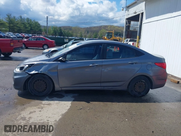 2016 Hyundai Accent SE with VIN KMHCT4AE8GU139832, listed as a IAAI auction lot 42037198 with 99,504 mi miles and . Bid and sale history available at DreamBid. Image 14.
