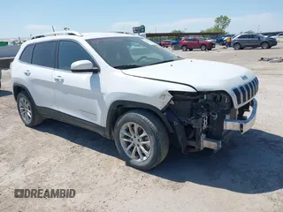2019 Jeep Cherokee Latitude with VIN 1C4PJLCB9KD285111, listed as a IAAI auction lot 42044469 with 123,947 mi miles and . Bid and sale history available at DreamBid. Image 1.