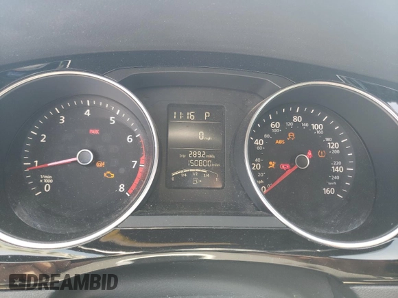 2016 Volkswagen Jetta Sport with VIN 3VWD17AJ3GM292536, listed as a Copart auction lot 60523275 with 150,800 mi miles and Salvage title. Bid and sale history available at DreamBid. Image 9.
