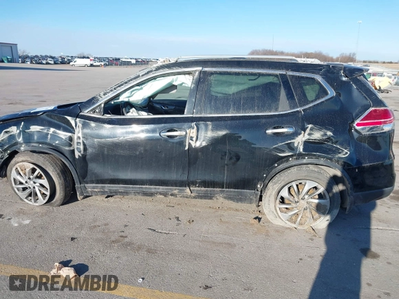 2015 Nissan Rogue SL z VIN 5N1AT2MV1FC799187, wystawiony jako IAAI lot #41877140 z przebiegiem 126 966 mil mil oraz . Historia ofert i sprzedaży dostępna na DreamBid. Obrazek 14.