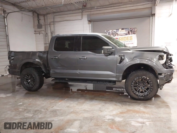 2024 Ford F-150 XLT with VIN 1FTEW3LP6RKD58669, listed as a IAAI auction lot 41394262 with 34,805 mi miles. Bid and sale history available at carsss.com. Image 13.