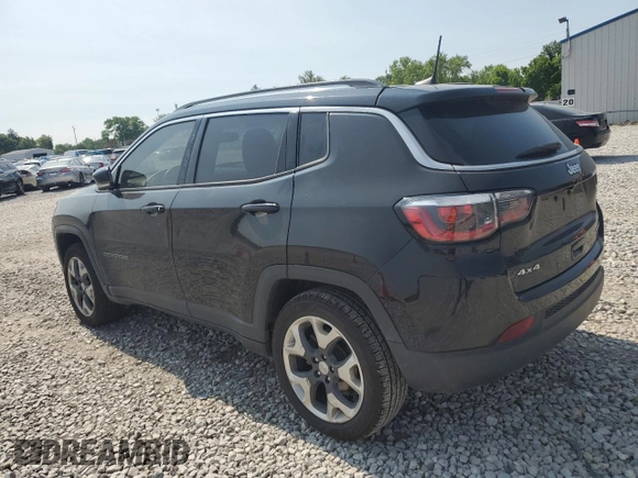 2018 Jeep Compass Limited z VIN 3C4NJDCB5JT341499, wystawiony jako Copart lot #59338715 z przebiegiem 131 149 mil mil oraz Szkoda całkowita • Salvage title. Historia ofert i sprzedaży dostępna na DreamBid. Obrazek 2.