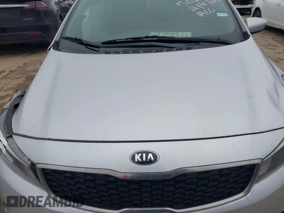 2018 Kia Forte LX with VIN 3KPFK4A73JE193261, listed as a IAAI auction lot 41645310 with 52,067 mi miles. Bid and sale history available at carsss.com. Image 12.