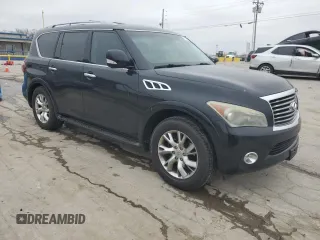 2012 Infiniti QX56 8-passenger z VIN JN8AZ2NC6C9316225, wystawiony jako Copart lot #42955725 z przebiegiem 204 534 mil mil oraz Szkoda całkowita • Salvage title. Historia ofert i sprzedaży dostępna na DreamBid. Obrazek 4.