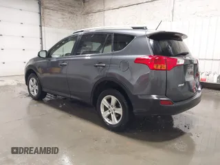 2013 Toyota RAV4 XLE with VIN JTMRFREV2DD027259, listed as a IAAI auction lot 41945054 with 116,513 mi miles and . Bid and sale history available at carsss.com. Image 3.