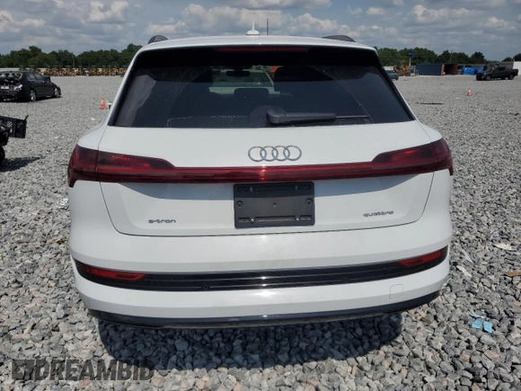 2022 Audi e-tron Premium Plus с VIN WA1LAAGE8NB019791, выставлен на аукционе Copart как лот 56399155 с пробегом 24 521 миль миль и Списание • Salvage title. История ставок и продаж доступна на DreamBid. Изображение 6.