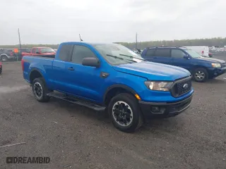 2021 Ford Ranger XL with VIN 1FTER1EH3MLD59542, listed as a IAAI auction lot 42042348 with 96,241 mi miles. Bid and sale history available at carsss.com. Image 1.