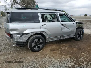 2024 Hyundai Santa Fe Hybrid SEL with VIN 5NMP24G1XRH000468, listed as a Copart auction lot 76235854 with 4,608 mi miles and Salvage Title. Bid and sale history available at carsss.com. Image 3.