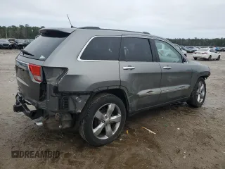 2013 Jeep Grand Cherokee Overland with VIN 1C4RJFCT7DC522416, listed as a Copart auction lot 44614375 with 170,786 mi miles and Salvage Title. Bid and sale history available at carsss.com. Image 3.