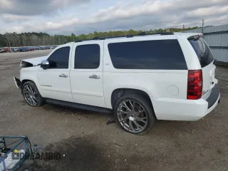 2008 Chevrolet Suburban LTZ with VIN 3GNFC16J78G137006, listed as a Copart auction lot 61294024 with 159,987 mi miles and Salvage Title. Bid and sale history available at carsss.com. Image 2.