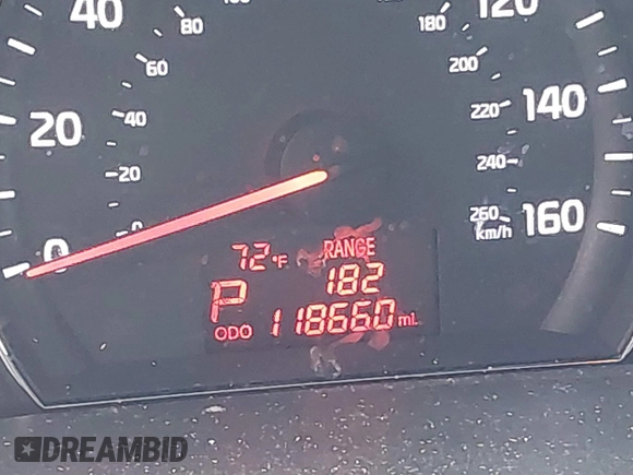 2014 Kia Sorento LX with VIN 5XYKT3A64EG483756, listed as a IAAI auction lot 41472374 with 118,660 mi miles. Bid and sale history available at carsss.com. Image 15.