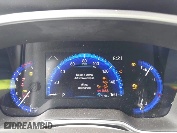 2022 Toyota Corolla Cross XLE with VIN 7MUDAABG6NV007009, listed as a IAAI auction lot 42409061 with 37,178 mi miles and . Bid and sale history available at DreamBid. Image 7.