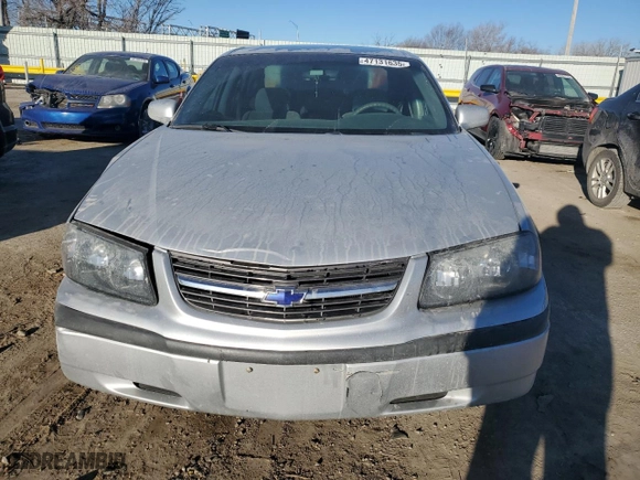 2003 Chevrolet Impala with VIN 2G1WF52E939452370, listed as a Copart auction lot 47131635 with 138,265 mi miles and Salvage Title. Bid and sale history available at carsss.com. Image 5.