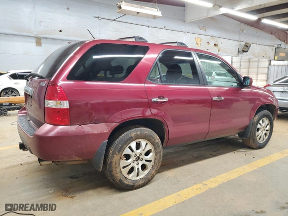 2003 Acura MDX Touring Pkg with VIN 2HNYD18683H500309, listed as a Copart auction lot 88792385 with 303,499 mi miles and Salvage Title. Bid and sale history available at carsss.com. Image 3.