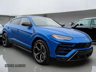2021 Lamborghini Urus z VIN ZPBUA1ZL2MLA130XX, wystawiony jako Copart lot #49532735 z przebiegiem 20 177 mil mil oraz Tytuł czysty. Historia ofert i sprzedaży dostępna na DreamBid. Obrazek 1.