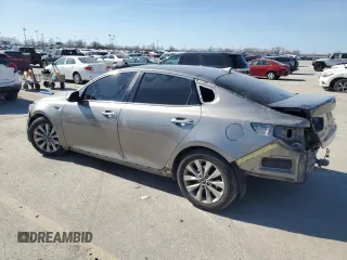 2016 Kia Optima EX with VIN 5XXGU4L38GG043445, listed as a Copart auction lot 47793705 with 128,047 mi miles and Salvage title. Bid and sale history available at DreamBid. Image 2.