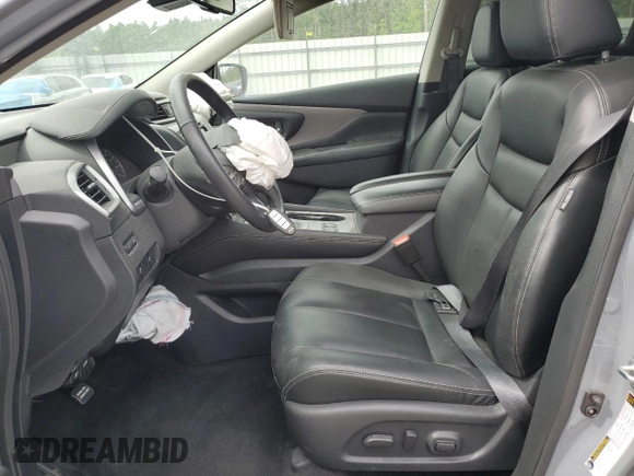 2023 Nissan Murano SV с VIN 5N1AZ2BS0PC109888, выставлен на аукционе Copart как лот 55634775 с пробегом 16 510 миль миль и Списание • Salvage title. История ставок и продаж доступна на DreamBid. Изображение 7.