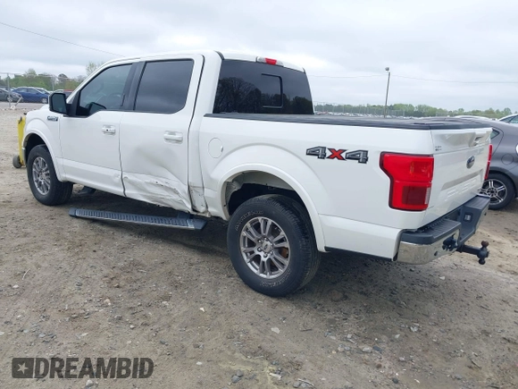 2020 Ford F-150 XL with VIN 1FTEW1EP3LKF23733, listed as a IAAI auction lot 41917601 with 91,082 mi miles. Bid and sale history available at carsss.com. Image 3.
