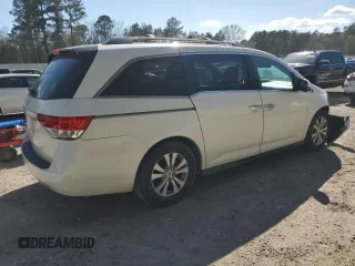 2016 Honda Odyssey EX-L with VIN 5FNRL5H69GB003379, listed as a Copart auction lot 48932295 with 144,904 mi miles and Salvage Title. Bid and sale history available at DreamBid. Image 3.