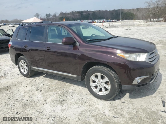 2012 Toyota Highlander with VIN 5TDBK3EH0CS163073, listed as a Copart auction lot 49289505 with 147,446 mi miles and Clean Title. Bid and sale history available at carsss.com. Image 4.
