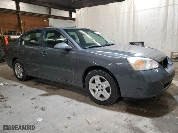 2007 Chevrolet Malibu LT w/2LT with VIN 1G1ZT58N37F188475, listed as a Copart auction lot 50409005 with 174,366 mi miles and Salvage Title. Bid and sale history available at carsss.com. Image 4.