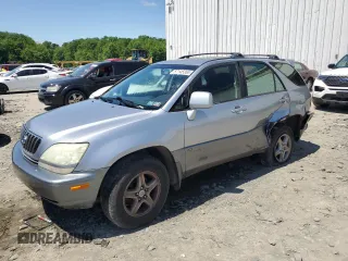 2003 Lexus RX 300 with VIN JTJHF10U330314544, listed as a Copart auction lot 57145355 with 245,702 mi miles and Salvage title. Bid and sale history available at DreamBid. Image 1.