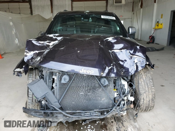 2021 Jeep Grand Cherokee Limited with VIN 1C4RJFBG0MC553351, listed as a Copart auction lot 53958265 with 95,491 mi miles and Salvage title. Bid and sale history available at DreamBid. Image 5.