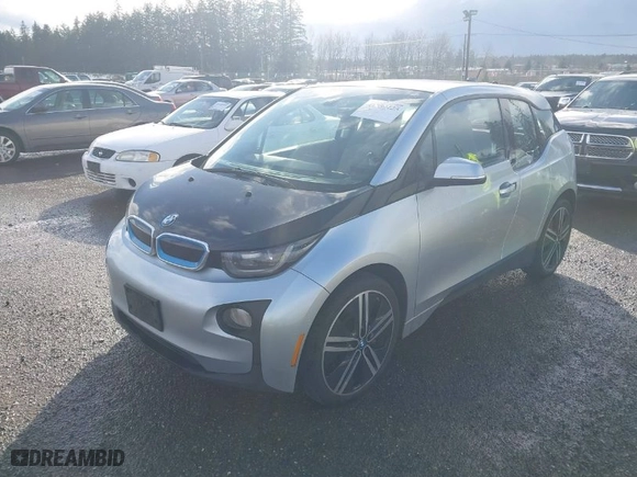 2014 BMW i3 with VIN WBY1Z4C54EV275808, listed as a IAAI auction lot 41659125 with NaN miles. Bid and sale history available at carsss.com. Image 2.