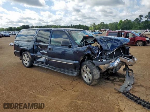 2004 Chevrolet Suburban LS with VIN 3GNEC16Z34G128184, listed as a Copart auction lot 60914515 with Not provided miles and Salvage title. Bid and sale history available at DreamBid. Image 4.