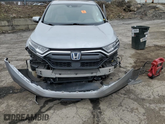 2020 Honda CR-V EX-L with VIN 7FART6H88LE017330, listed as a Copart auction lot 52444145 with Not provided miles and Salvage title. Bid and sale history available at DreamBid. Image 5.