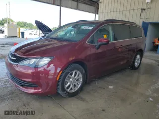 2020 Chrysler Voyager LXI with VIN 2C4RC1DG4LR192223, listed as a Copart auction lot 54331614 with 68,407 mi miles and Salvage Title. Bid and sale history available at carsss.com. Image 1.