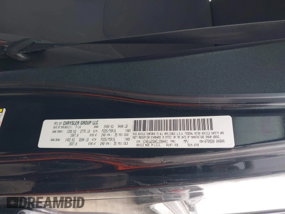 2014 Jeep Wrangler Unlimited Sport with VIN 1C4BJWDG0EL290441, listed as a IAAI auction lot 42204434 with 138,367 mi miles and . Bid and sale history available at DreamBid. Image 9.
