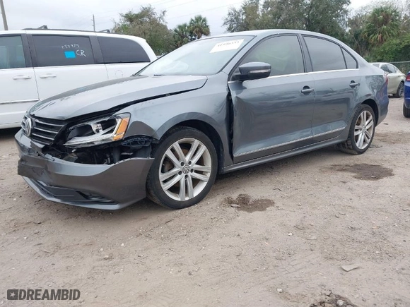 2017 Volkswagen Jetta 1.8T SEL with VIN 3VWL17AJ9HM353725, listed as a IAAI auction lot 41590333 with 102,664 mi miles. Bid and sale history available at carsss.com. Image 2.