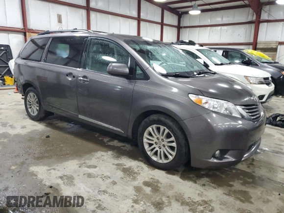 2015 Toyota Sienna XLE с VIN 5TDYK3DC4FS650605, выставлен на аукционе Copart как лот 58217575 с пробегом 174 364 миль миль и Списание • Salvage title. История ставок и продаж доступна на DreamBid. Изображение 4.