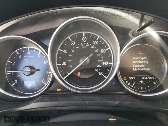 2020 Mazda CX-5 Touring with VIN JM3KFBCM3L0793369, listed as a Copart auction lot 49724385 with 88,470 mi miles and Salvage Title. Bid and sale history available at carsss.com. Image 9.