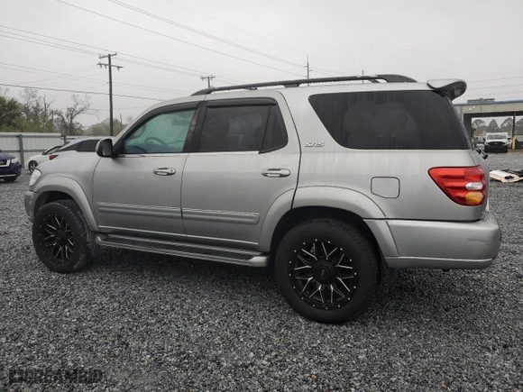 2001 Toyota Sequoia SR5 with VIN 5TDZT34A01S024249, listed as a Copart auction lot 42493465 with 174,587 mi miles and Salvage Title. Bid and sale history available at carsss.com. Image 2.