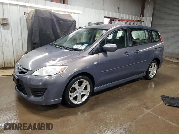 2008 Mazda 5 Sport with VIN JM1CR29L280303076, listed as a Copart auction lot 50726405 with 173,776 mi miles and Clean Title. Bid and sale history available at carsss.com. Image 1.