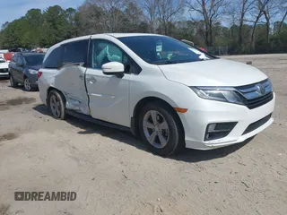 2020 Honda Odyssey EX-L с VIN 5FNRL6H7XLB023567, выставлен на аукционе IAAI как лот 41837384 с пробегом 107 499 миль миль и . История ставок и продаж доступна на DreamBid. Изображение 1.