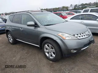 2006 Nissan Murano SL with VIN JN8AZ08W76W503862, listed as a IAAI auction lot 41925817 with Not Provided miles and . Bid and sale history available at carsss.com. Image 1.