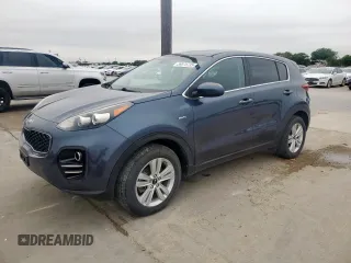 2018 Kia Sportage LX z VIN KNDPMCAC5J7339665, wystawiony jako Copart lot #59375735 z przebiegiem 87 046 mil mil oraz Szkoda całkowita • Salvage title. Historia ofert i sprzedaży dostępna na DreamBid. Obrazek 1.