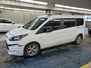 2016 Ford Transit Connect XLT with VIN NM0GE9F74G1274652, listed as a Copart auction lot 57335495 with 116,579 mi miles and Salvage title. Bid and sale history available at DreamBid. Image 1.