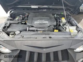 2017 Jeep Wrangler Unlimited Sport with VIN 1C4HJWDG0HL601932, listed as a Copart auction lot 56894835 with 178,525 mi miles and Salvage title. Bid and sale history available at DreamBid. Image 12.