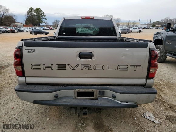 2007 Chevrolet Silverado 1500 Classic Work Truck with VIN 3GCEC14X67G225393, listed as a Copart auction lot 48336255 with 144,445 mi miles and Salvage Title. Bid and sale history available at carsss.com. Image 6.